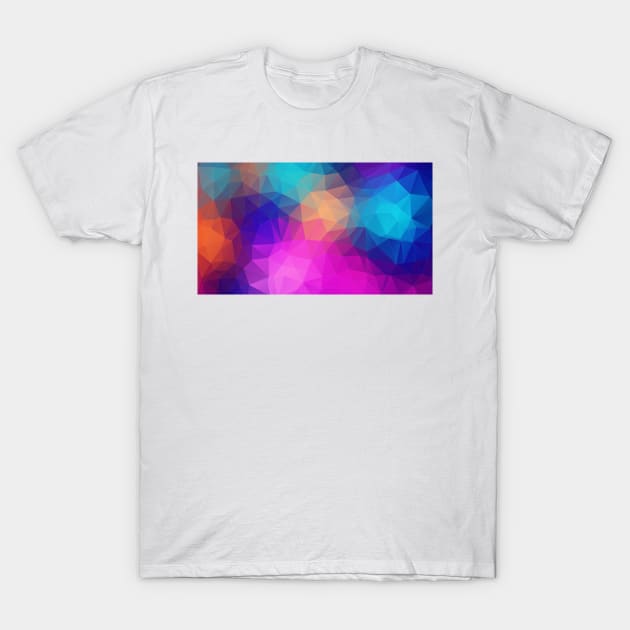 Beautiful looking geometrical design / Sharp Triangles / Colorful Gift Products T-Shirt by Polokat